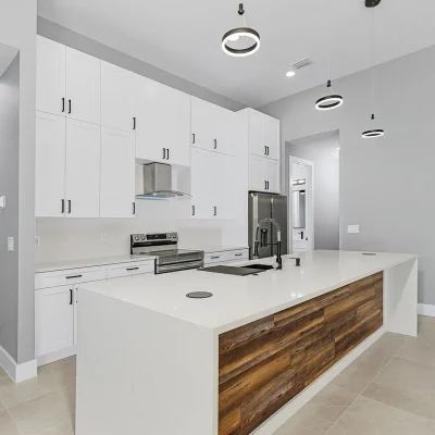 Double stacked kitchen Cabinets